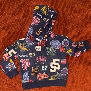 Polo by Ralph Lauren Kids' Multicolor Graphic Hoodie